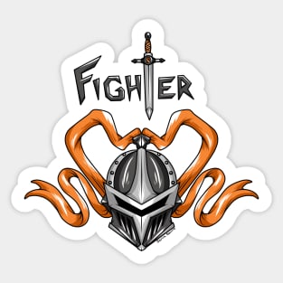 Leukemia Fighter Sticker